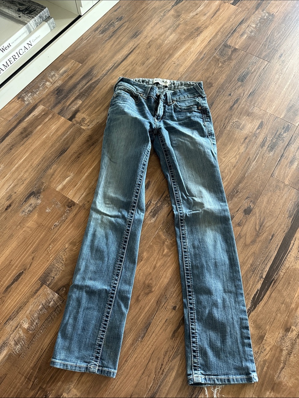 Ariat Women's Light Blue Straight-Leg Jeans